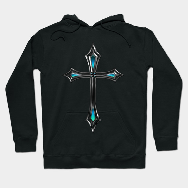Silver and Blue Cross Clothing (any colour)